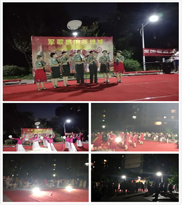 慶八一、軍歌嘹亮唱響英雄城